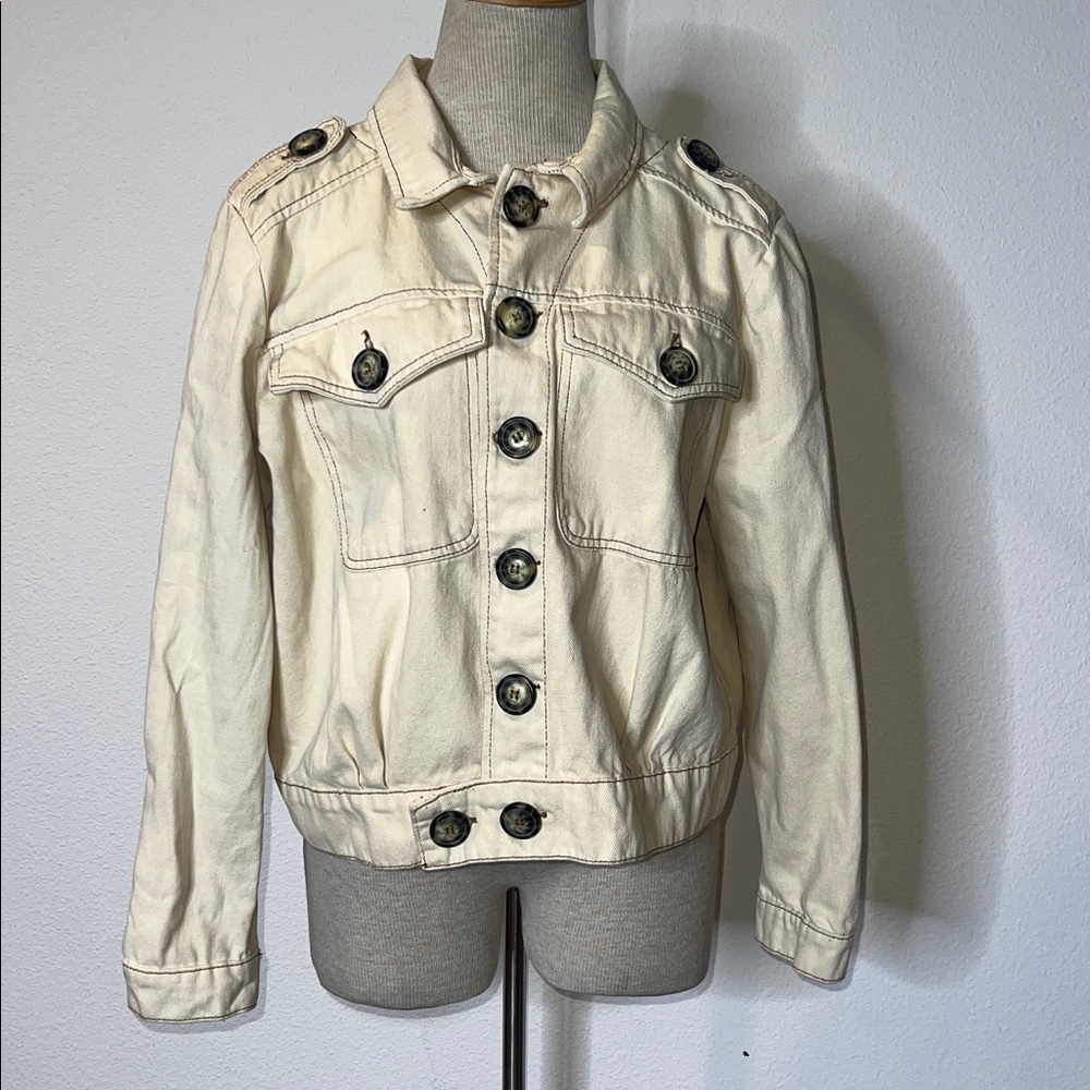 Free People Eisenhower Denim Jacket